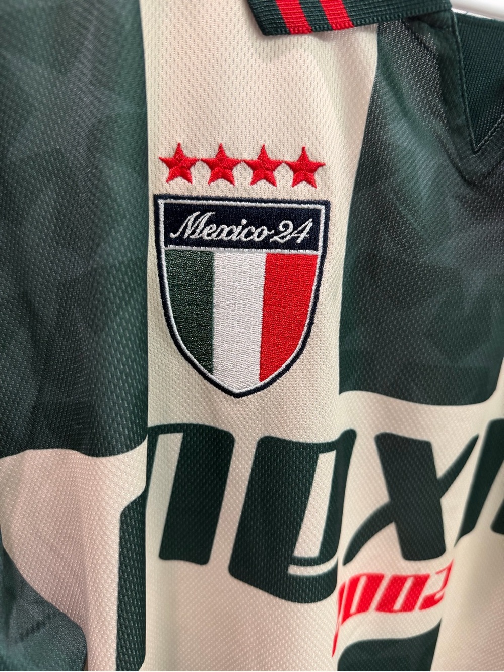 Cotton On Mexico 2002 Retro Football Jersey - Picture 7 of 8